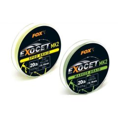 Fir textil Fox Exocet MK2 Spod Braid Yellow 0.18mm/20lb/300m