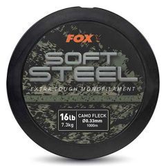 Fir monofilament Fox Soft Steel Fleck Camo 0.33mm/7.3kg/1000m