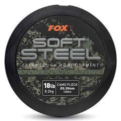 Fir monofilament Fox Soft Steel Fleck Camo 0.35mm/8.2kg/1000m