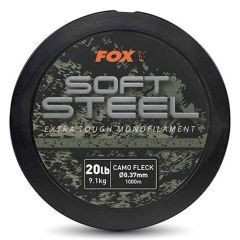 Fir monofilament Fox Soft Steel Fleck Camo 0.37mm/9.1kg/1000m