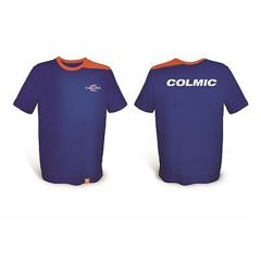 Tricou maneca scurta Colmic T-Shirt Blue-Orange, marime XL