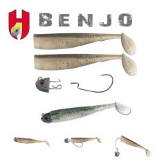 Shad Herakles Benjo 7.5cm, culoare Baitfish