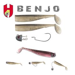 Shad Herakles Benjo 7.5cm, culoare Smoke Pink Combo Shad