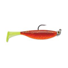 Shad Storm 360GT Largo Shad Jig, 10cm, Culoare Rootbeer Chartreuse Tail