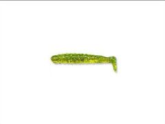 Grub Slider Crappie Grub 1.5" - Chartreuse Glitter
