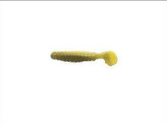 Grub Slider Crappie Grub 1.5" - Catapillar Green/Yellow