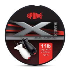 Fir monofilament Spomb X Pro Mono Red 0.26mm/11lbs/300m