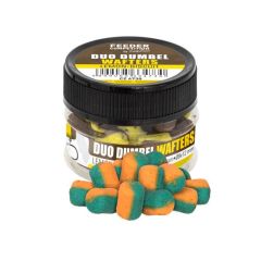 Wafters Carp Zoom Duo Dumbel 6x8mm Squid-Apricot