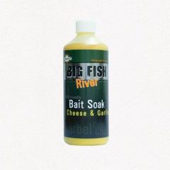 Atractant Dynamite Baits Big Fish River Soak - Cheese & Garlic