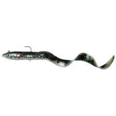Swimbait Savage Gear 4D Real Eel 20cm/38g Black Green Pearl
