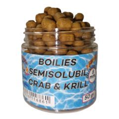 Boilies Fire Baits Semisolubil Dumbel Crab-Krill, 8mm, 50g