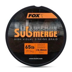 Fir textil Fox Submerge Orange Sinking Braid 0.38mm/29.5kg/300m