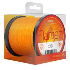 Fir monofilament Delphin Flamez Fluo Orange 0.35mm/8.6kg/1500m