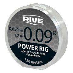 Fir monofilament Rive Power Rig Transparent 0.09mm/0.85kg/120m