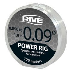 Fir monofilament Rive Power Rig Transparent 0.10mm/1.07kg/120m