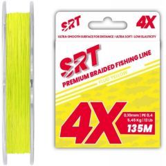 Fir textil Sert SRT 4X Fluo Yellow 0.10mm/5.45kg/135m