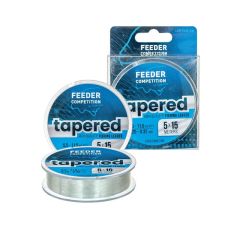 Fir monofilament conic Carp Zoom Feeder Competition Tapered Leader 0.26mm-0.57mm/17.3kg/5x15m