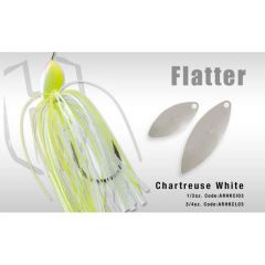 Colmic Herakles Spinnerbait Flatter 14gr. - Chartreuse White