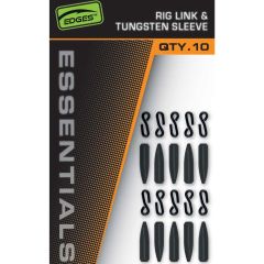 Conector Fox Edges Essentials Rig Link and Tungsten Sleeve