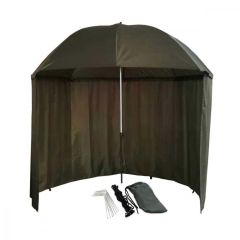 Umbrela Formax Parasol with Awning Green 2.50m