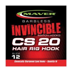 Carlige Maver Invincible CS20 Hair Rig Nr.16