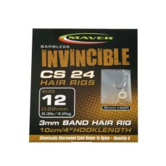 Carlige legate Maver Invincible CS24 Banded nr.14 - Fir 0.20mm
