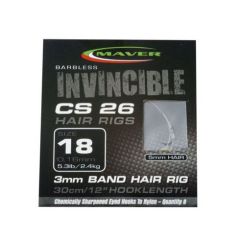 Carlige legate Maver Invincible CS26 Banded nr.18 - Fir 0.16mm