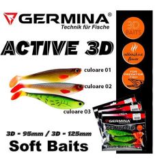 Shad Germina Active 3D 9.5cm, culoare 01