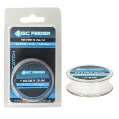 Elastic Golden Catch Feeder Gum Clear 1mm/7m