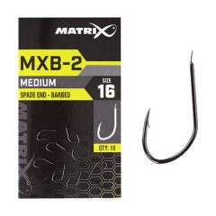 Carlige Matrix MXB-2 Barbed Spade End Nr.18