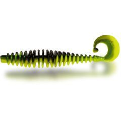 Grub Zebco Magic Trout T-Worm 5.5cm/1.5g, culoare Neon Yellow/Black