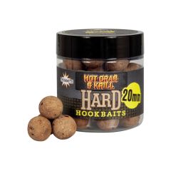 Boilies Dynamite Baits Hard Hook Baits Hot Crab and Krill 20mm