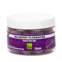Boilies Rod Hutchinson Pop-up Fluoro Mulberry Florentine 15mm