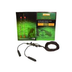 PB Extra Safe Ready Made Heli-Chod Leader 90cm - Weed