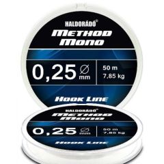 Fir monofilament Haldorado Method Mono Hook Line 0.25mm/7.85kg/50m