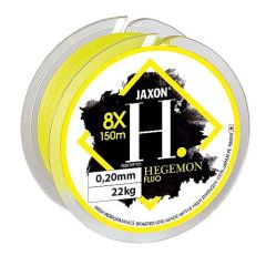 Fir textil Jaxon Hegemon 8X Fluo Yellow 0.14mm/15kg/150m