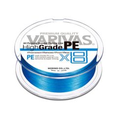 Fir textil Varivas High Grade PE X8 Ocean Blue 0.165mm/20lb/150m