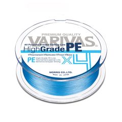 Fir textil Varivas High Grade PE X4 Water Blue 0.165mm/18lb/150m