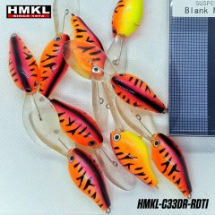 HMKL Crank 33DR 3.3cm, culoare Red Tiger