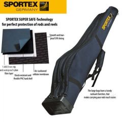 Husa lansete Sportex Super Safe IV Grey 165cm