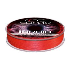 Fir textil Climax I Braid Fluo Red 0.10mm/6.8kg/135m
