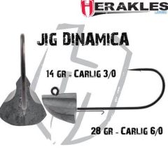 Jig Colmic Herakles Dinamica carlig nr. 3/0 14gr