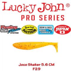 Shad Lucky John Joco Shaker 5.6cm, culoare F29 - 6 buc/plic