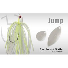 Colmic Herakles Spinnerbait Jump 10.5gr - Chartreuse White