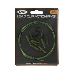 Kit plumb perdut NGT Lead Clip Action Set