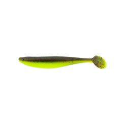 Shad Lunker City SwimFish Green Pumpkin/Chartreuse 2.75"