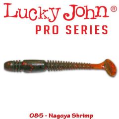 Shad Lucky John Tioga 8.6 cm, culoare Nagoya Shrimp - 6 buc/plic