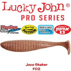 Shad Lucky John Joco Shaker 8.9cm, culoare F02 - 4 buc/plic