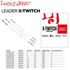 Strune Lucky John X-Twitch Titan 0.20mm/5kg/25cm