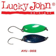 Lingura oscilanta Lucky John Ayu 2.4g, culoare 002